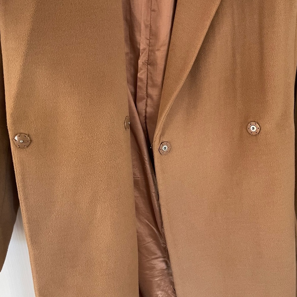 H&M Camel Belted Overcoat - Picture 3 of 8